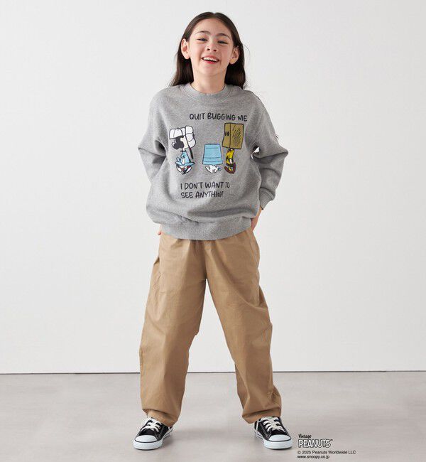 SHIPS any「SHIPS any: SNOOPY コラボ NOT THERE グラフィック プリント スウェット <KIDS>」|スウェット・ジャージ|
