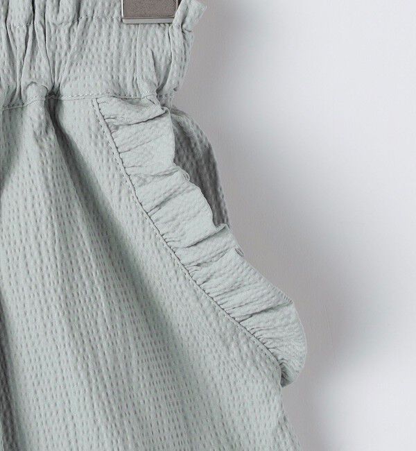 SHIPS KIDS「SHIPS KIDS:100～130cm / 〈接触冷感〉ドライタッチ フリル ショート パンツ」|その他|