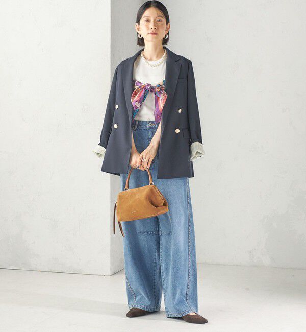 SHIPS for women「【一部SHIPS別注】BINDU: スカーフ 100&times;100」|バンダナ・スカーフ|