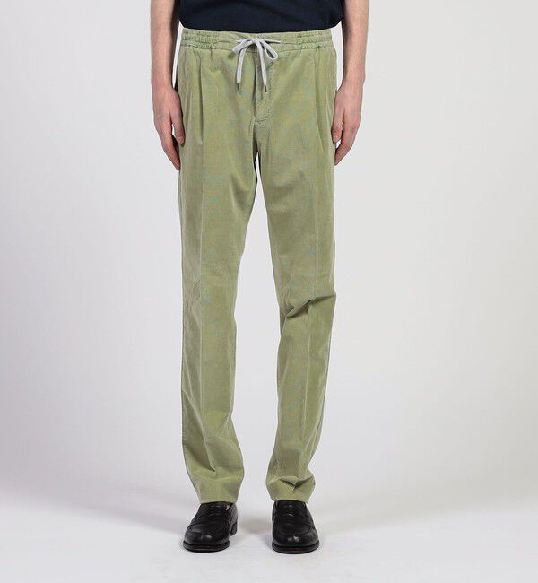 TOMORROWLAND BUYING WEAR「PT TRINO コットンコーデュロイ 1プリーツ イージースラックス」|スラックス|