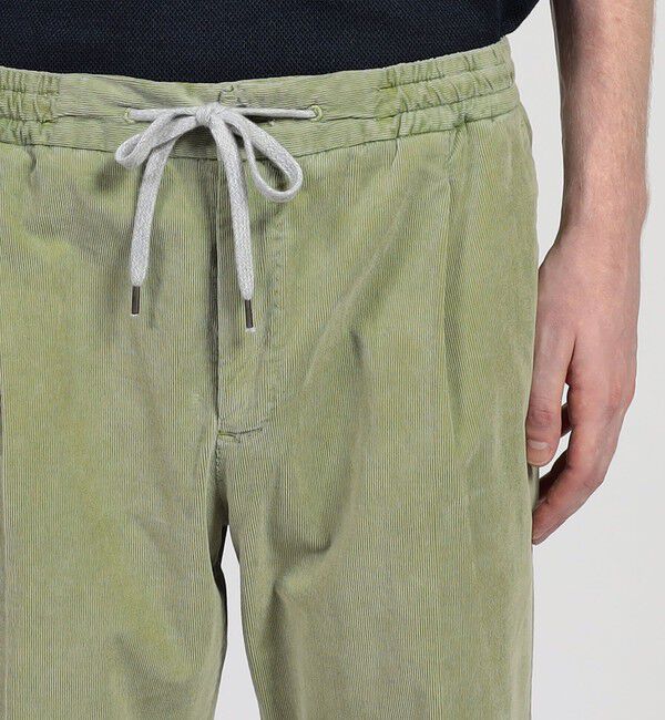 TOMORROWLAND BUYING WEAR「PT TRINO コットンコーデュロイ 1プリーツ イージースラックス」|スラックス|