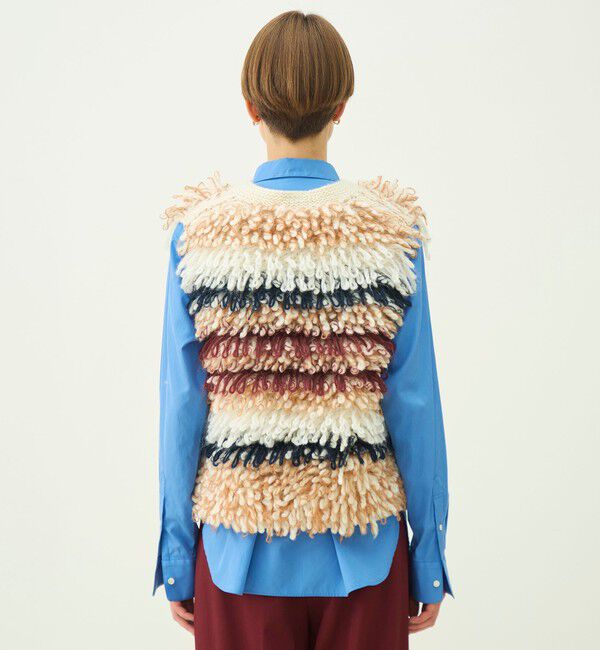 MACPHEE「ループボーダー ベスト」|ベスト・ジレ|