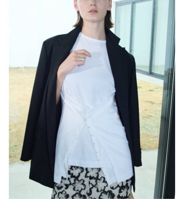 VERMEIL par iena「TanC TOKYO タンクトウキョウ SIDE OPEN タンクトップ TC26A-039」|Tシャツ・カットソー|