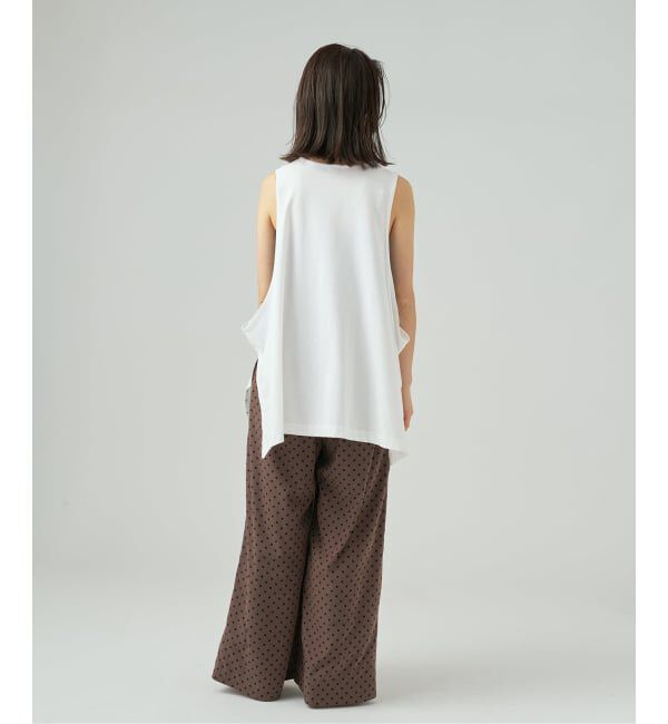 VERMEIL par iena「TanC TOKYO タンクトウキョウ SIDE OPEN タンクトップ TC26A-039」|Tシャツ・カットソー|
