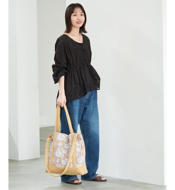 SLOBE IENA「《シリーズあり》India Flower バッグ」|トートバッグ|