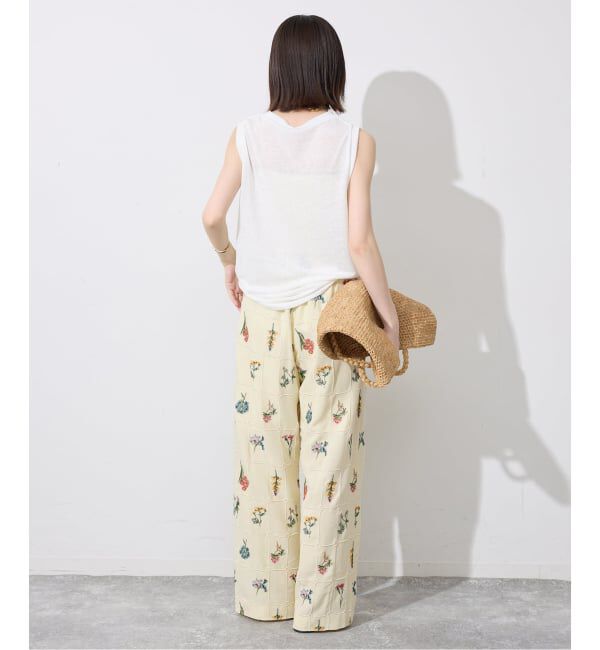 追加予約》embroideryメッシュパンツ（SLOBE IENA）｜ルミネの