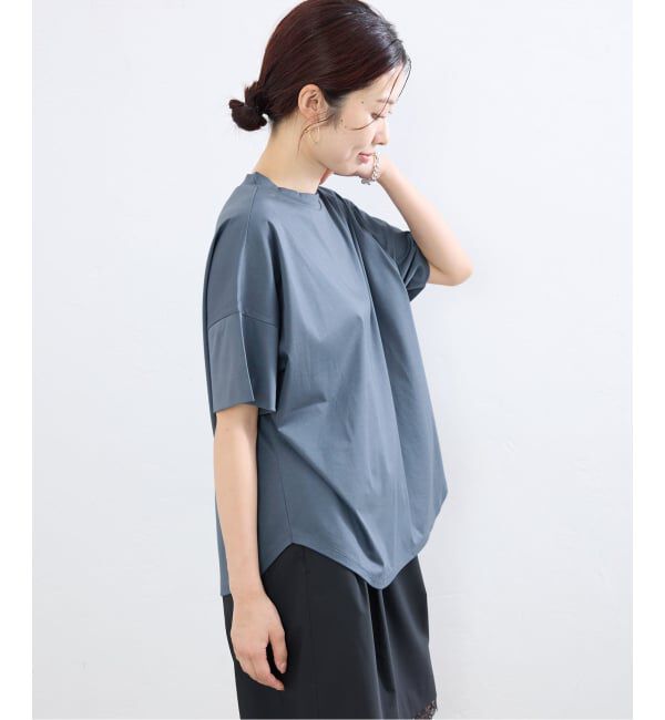 IENA「ボトルネック ラウンドTシャツ」|Tシャツ・カットソー|