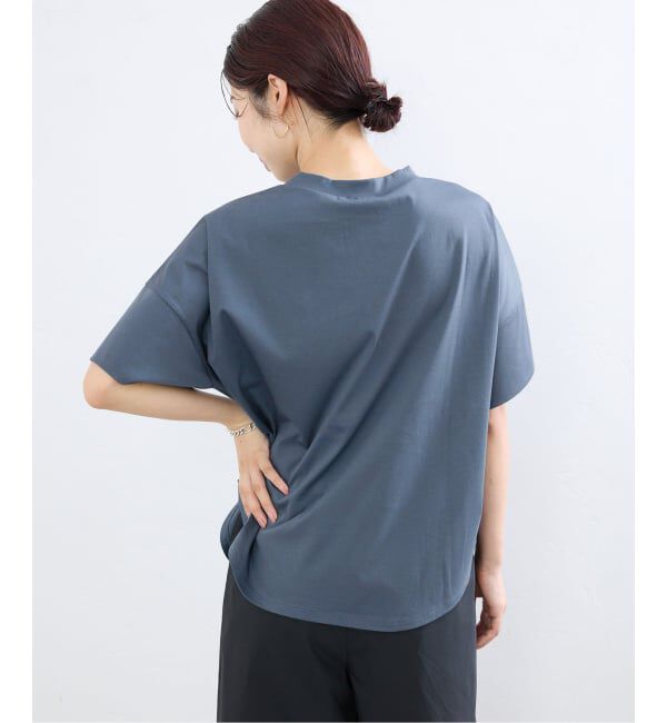 IENA「ボトルネック ラウンドTシャツ」|Tシャツ・カットソー|