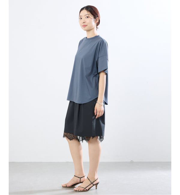 IENA「ボトルネック ラウンドTシャツ」|Tシャツ・カットソー|
