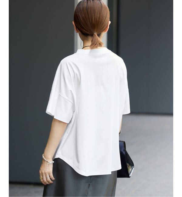 IENA「ボトルネック ラウンドTシャツ」|Tシャツ・カットソー|