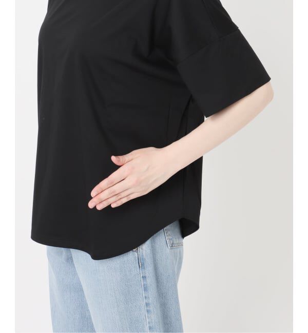 IENA「ボトルネック ラウンドTシャツ」|Tシャツ・カットソー|