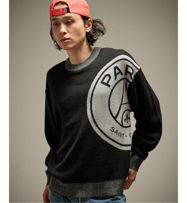 Paris Saint-Germain「【Paris Saint-Germain / パリ・サン＝ジェルマン】 JP Emblem knit pullover」|ニット・セーター|