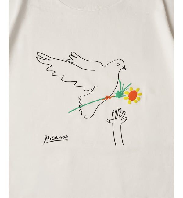 EDIFICE「Pablo Picasso(パブロ・ピカソ) 別注 アート プリント Tシャツ」|Tシャツ・カットソー|