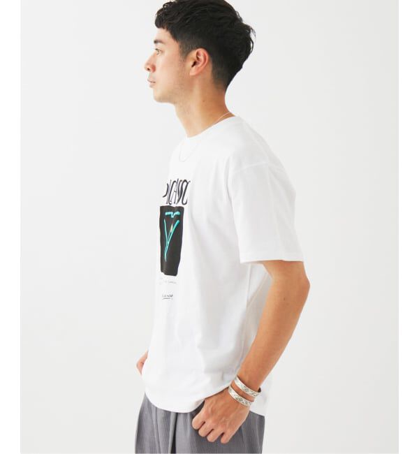 EDIFICE「Pablo Picasso(パブロ・ピカソ) 別注 アート プリント Tシャツ」|Tシャツ・カットソー|
