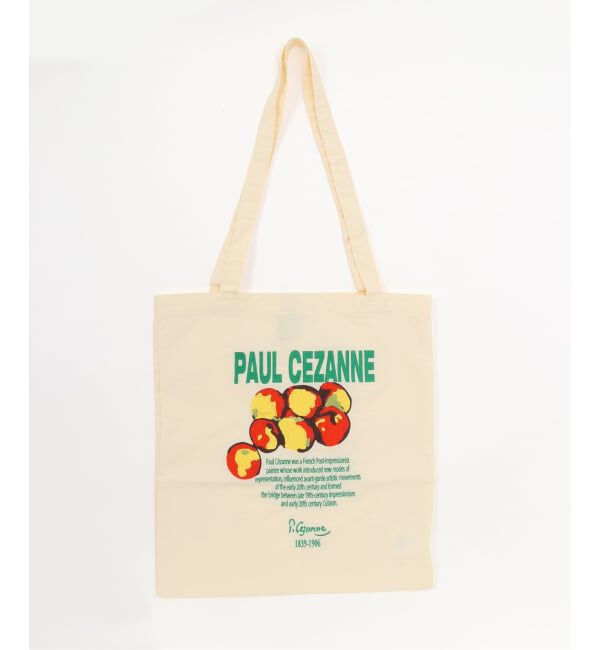 417 EDIFICE「NOT OEM CEZANNE APPLE TOTE」|トートバッグ|ナチュラル
