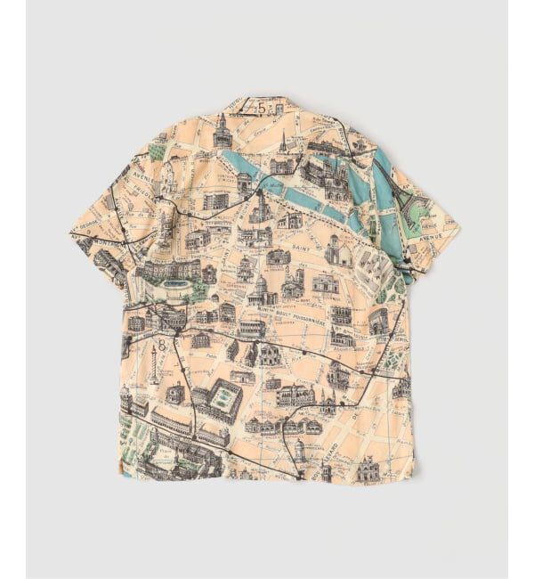 EDIFICE「GIFT SHOP (ギフトショップ) The Map Shirt」|シャツ・ブラウス|