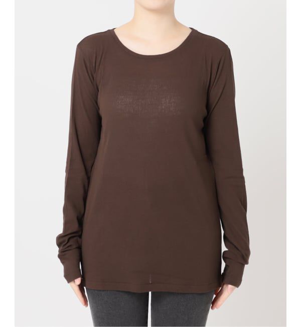 JOURNAL STANDARD relume「《追加》ツイストシアーテレコロングTEE」|Tシャツ・カットソー|