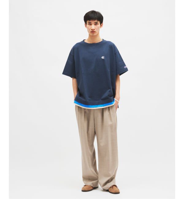 JOURNAL STANDARD「CHAMPION / チャンピオン for JOURNAL STANDARD 3 レイヤード 半袖 Tシャツ」|Tシャツ・カットソー|