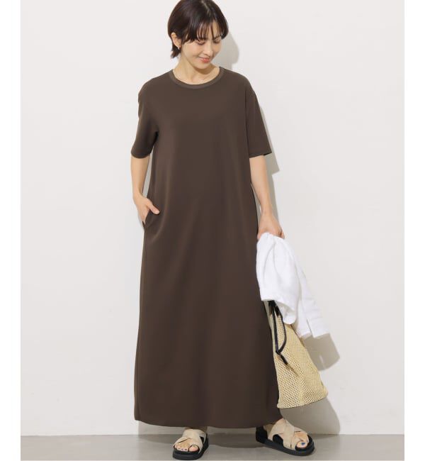 JOURNAL STANDARD relume「カットジャージーハーフスリーブワンピース」|ワンピース|