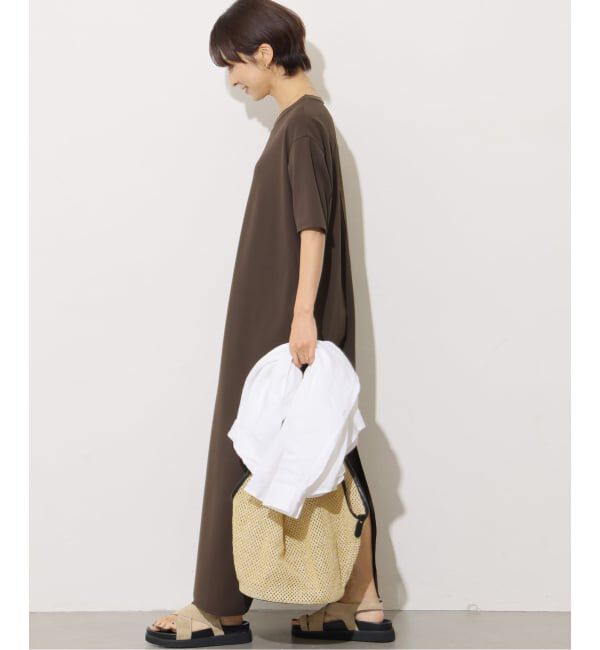 JOURNAL STANDARD relume「カットジャージーハーフスリーブワンピース」|ワンピース|
