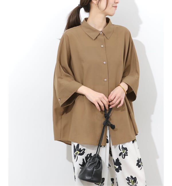 JOURNAL STANDARD relume「ハーフスリーブポンチョシャツ」|シャツ・ブラウス|