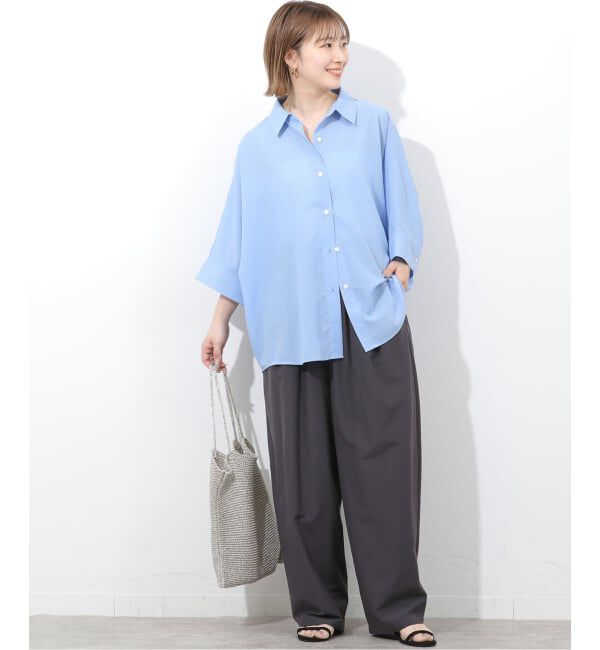 JOURNAL STANDARD relume「ハーフスリーブポンチョシャツ」|シャツ・ブラウス|