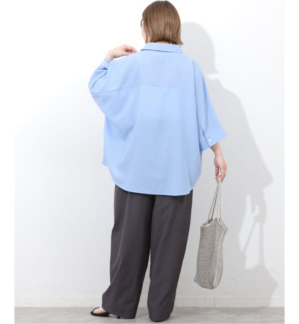 JOURNAL STANDARD relume「ハーフスリーブポンチョシャツ」|シャツ・ブラウス|