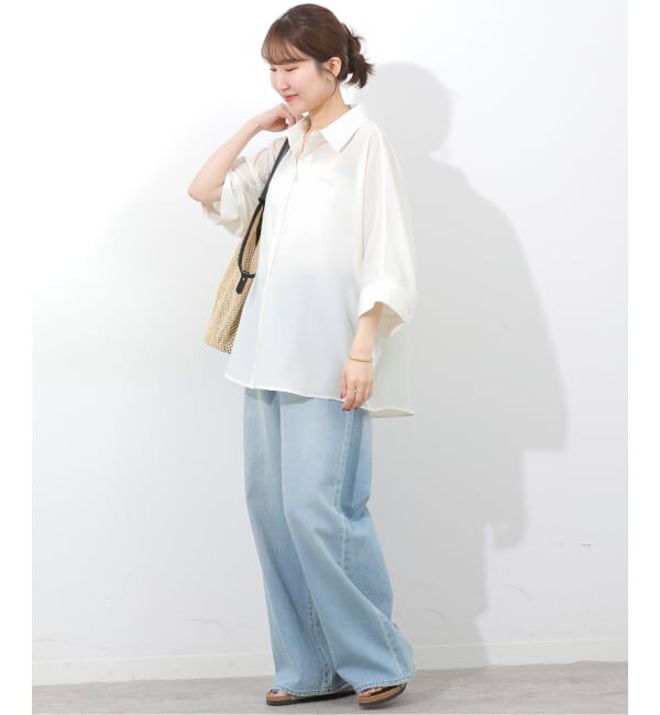 JOURNAL STANDARD relume「ハーフスリーブポンチョシャツ」|シャツ・ブラウス|