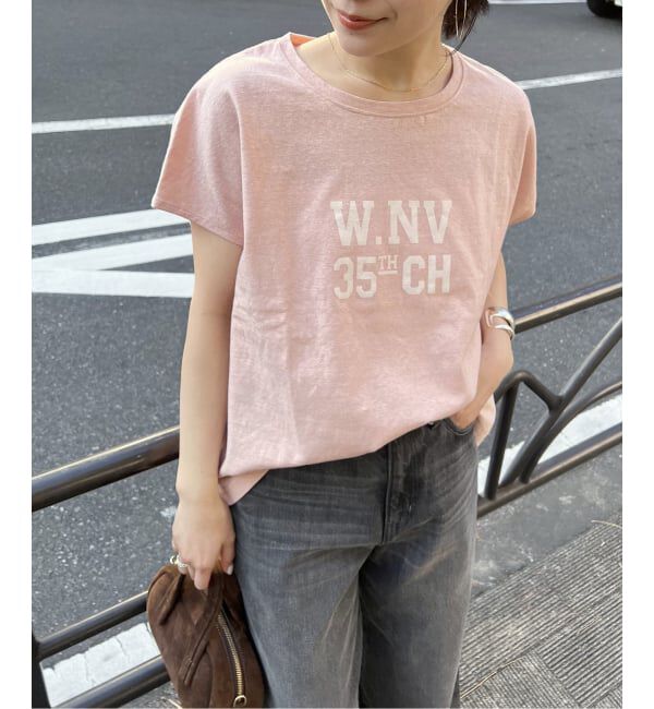 JOURNAL STANDARD「【RIDING HIGH/ライディングハイ】ラフィテンジクTEE」|Tシャツ・カットソー|ピンク