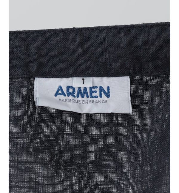 journal standard luxe「【ARMEN】LINEN PLAIN  BOAT NECK DRESS」|ワンピース|