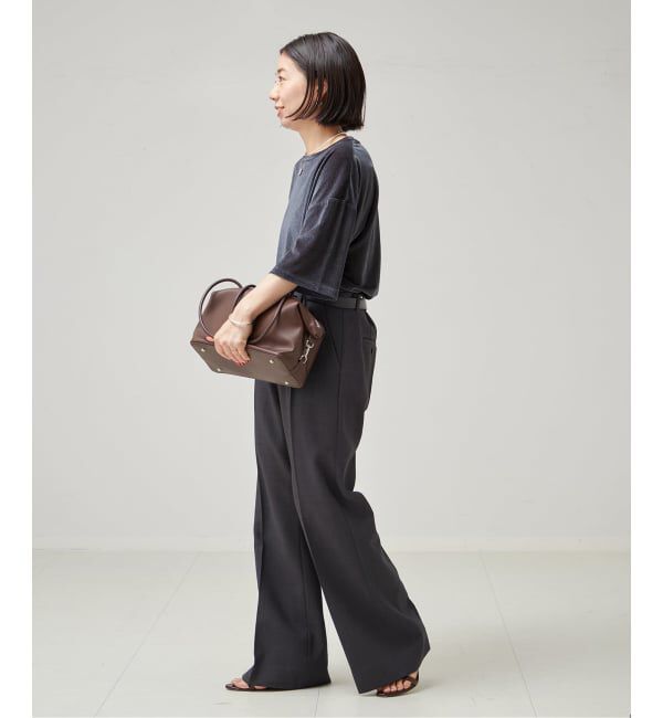 journal standard L'essage「《追加/接触冷感》クールタッチベロアTシャツ」|Tシャツ・カットソー|