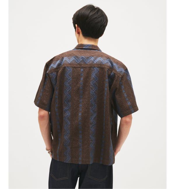 JOURNAL STANDARD「カラミエンブロイダリー 半袖 シャツ」|シャツ・ブラウス|