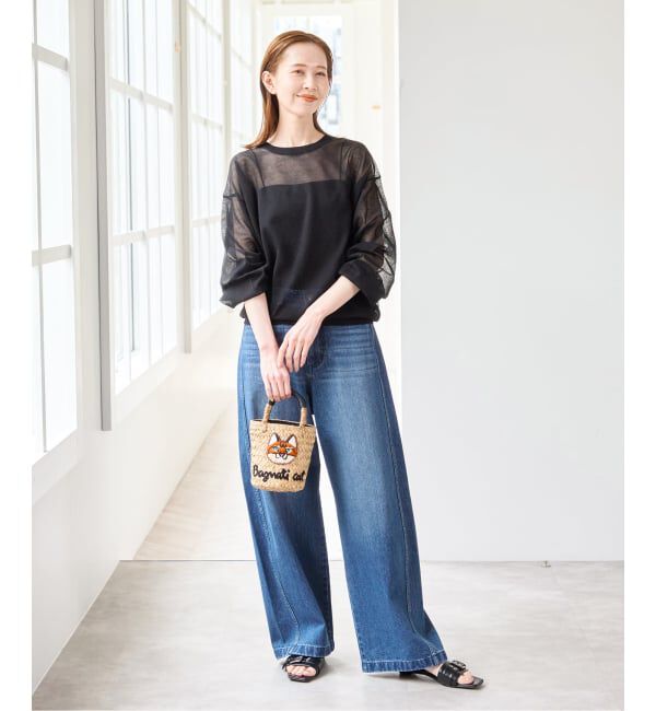 U by SPICK&SPAN「シアールーズニットプルオーバー」|ニット・セーター|