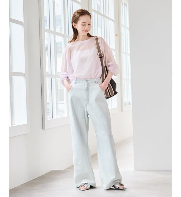 U by SPICK&SPAN「シアールーズニットプルオーバー」|ニット・セーター|