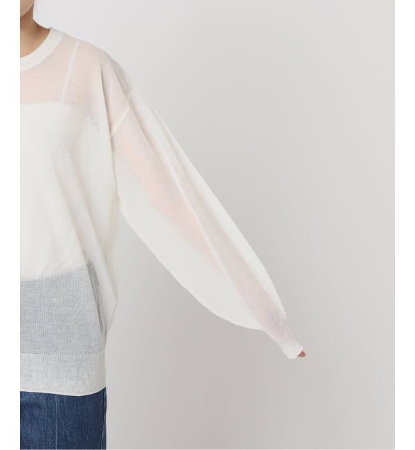 U by SPICK&SPAN「シアールーズニットプルオーバー」|ニット・セーター|