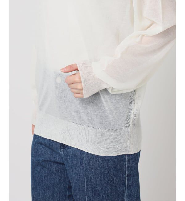 U by SPICK&SPAN「シアールーズニットプルオーバー」|ニット・セーター|