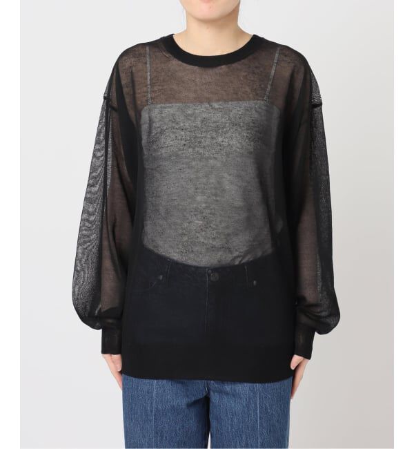 U by SPICK&SPAN「シアールーズニットプルオーバー」|ニット・セーター|