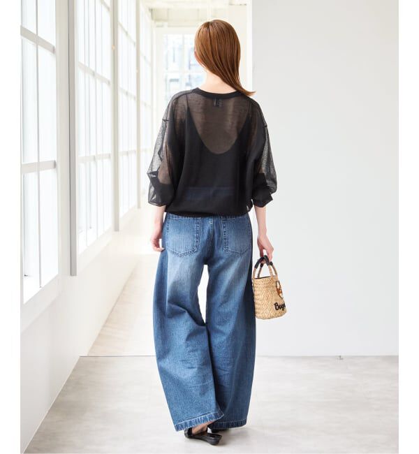 U by SPICK&SPAN「シアールーズニットプルオーバー」|ニット・セーター|