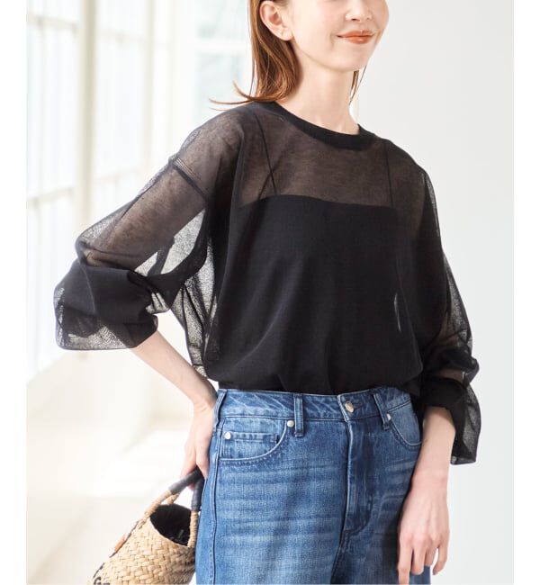 U by SPICK&SPAN「シアールーズニットプルオーバー」|ニット・セーター|