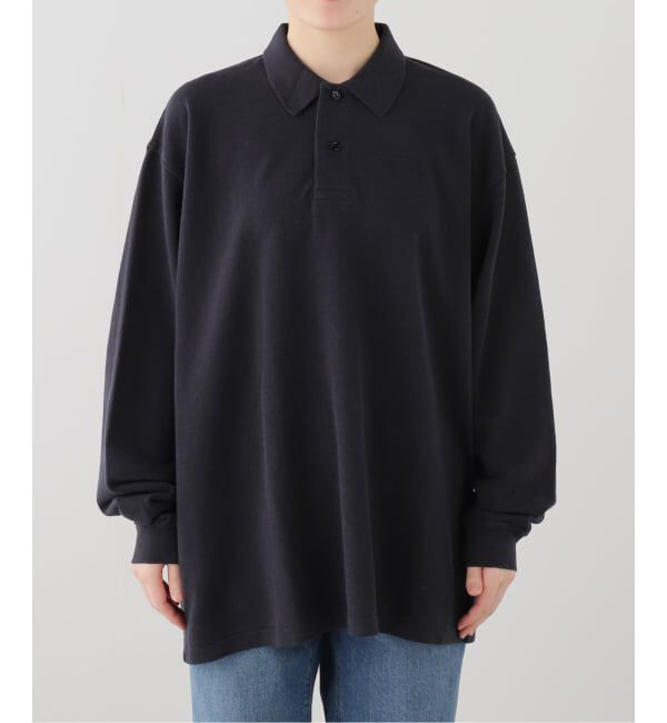 FRAMeWORK「LOEFF/ロエフ LI/CO PIQUE PL LS」|Tシャツ・カットソー|