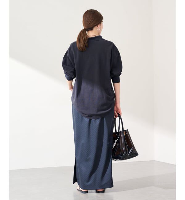 FRAMeWORK「LOEFF/ロエフ LI/CO PIQUE PL LS」|Tシャツ・カットソー|