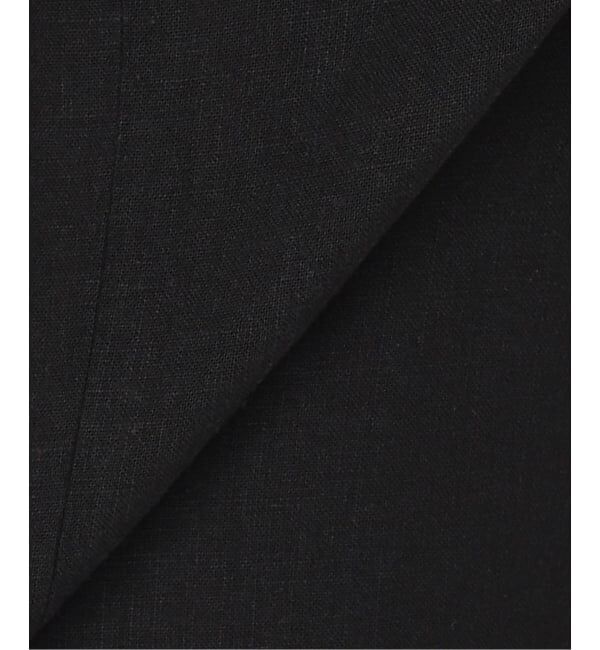 Spick and Span「ハイブリッドラミー1タックワイドパンツ」|スラックス|