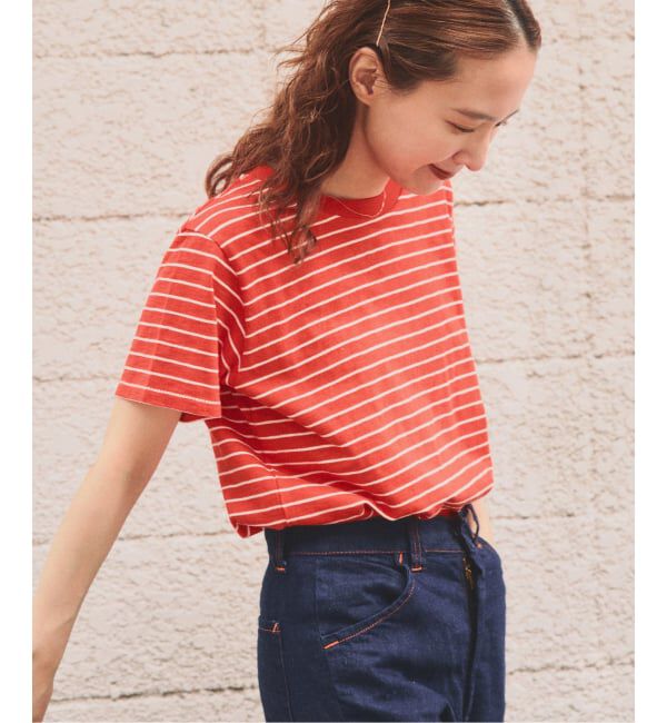 Spick and Span「a&m コンパクトボーダーTEE」|Tシャツ・カットソー|