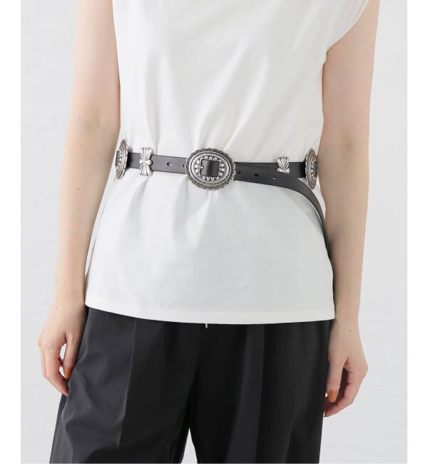 FRAMeWORK「PUNTOVITA / プントヴィータ 別注CONCHO BELT LARGE」|ベルト|