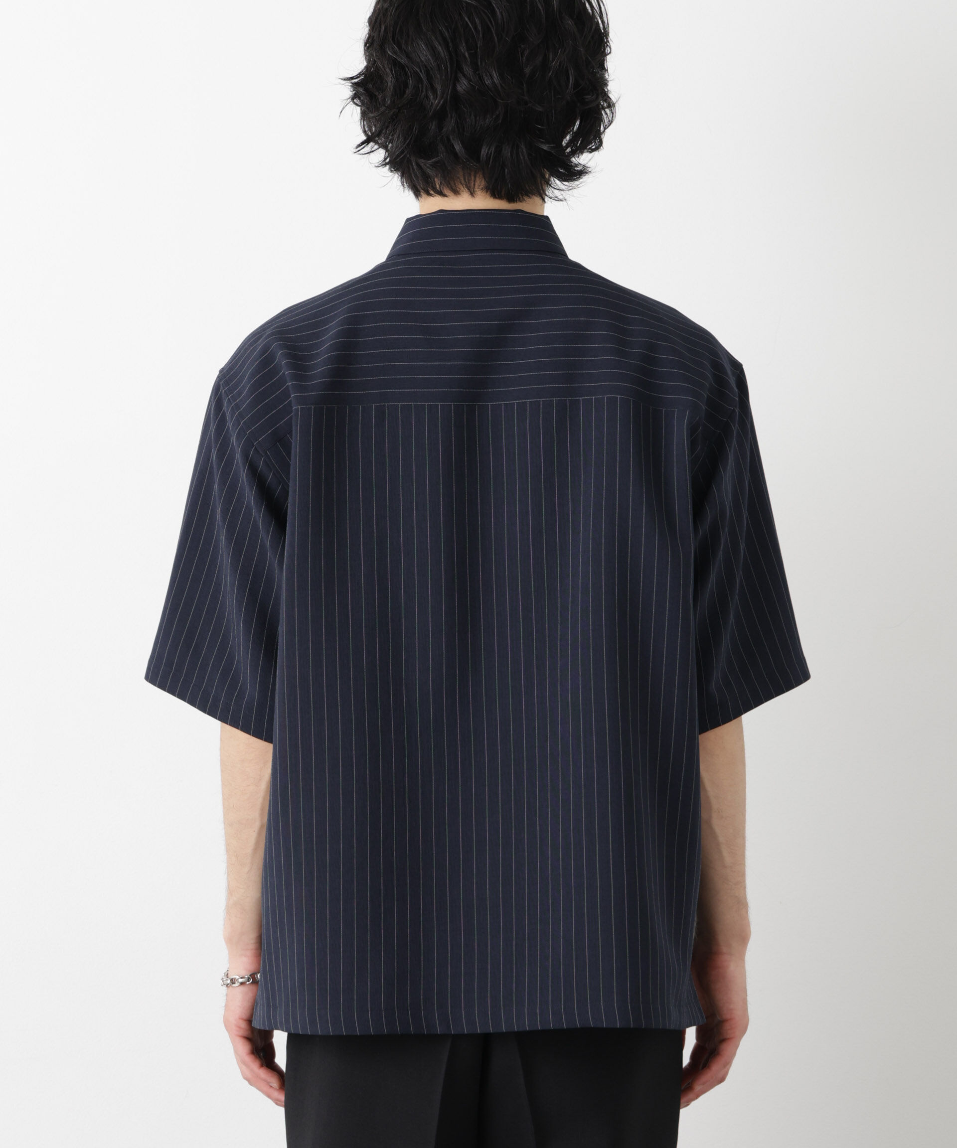 nano･universe「「メランジドライ」ZIPシャツブルゾン(セットアップ可)」|シャツ・ブラウス|