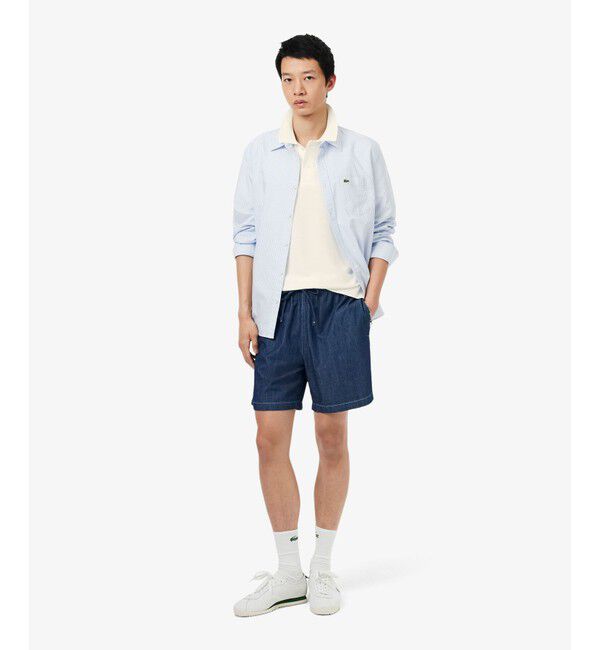 LACOSTE「ハイゲージニットクラシックポロシャツ」|ポロシャツ|