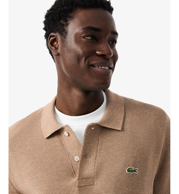 LACOSTE「ハイゲージニットクラシックポロシャツ」|ポロシャツ|