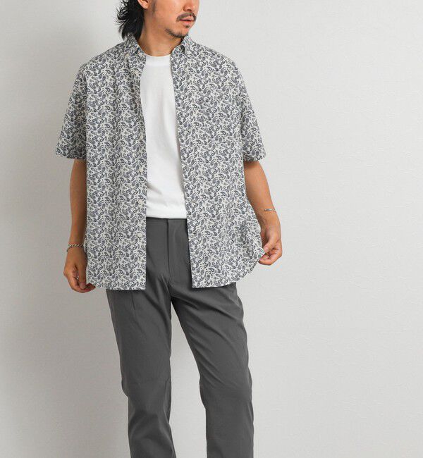 NOLLEY'S goodman「総柄BDシャツ 26SS」|シャツ・ブラウス|