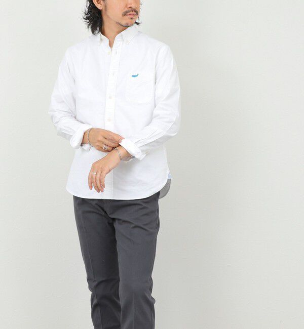 NOLLEY'S goodman「【BECシリーズ】TRADITIONAL OX クジラBD ボタンダウンシャツ 26AW」|シャツ・ブラウス|