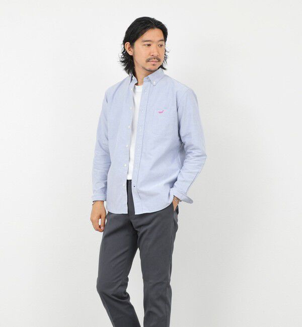 NOLLEY'S goodman「【BECシリーズ】TRADITIONAL OX クジラBD ボタンダウンシャツ 26AW」|シャツ・ブラウス|